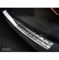 Protector De Paragolpes Trasero Acero Inox Bmw 3-Series G21 Touring M-Package 2018- &#039;Ribs&#039;