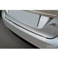 Protector de parachoques trasero de acero inoxidable adecuado para Ford Fiesta 3/5 puertas 2008-2012 y FL 2012-2017 incl. Fiesta