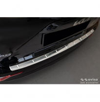 Protector de parachoques trasero de acero inoxidable apto para Kia Niro II Hybrid y Niro II EV (SG2) 2022- &#039;Ribs&#039;