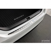 Protector de parachoques trasero de acero inoxidable valido para Toyota Camry Hybrid (V7) 2017-2021 y FL 2021- 'Ribs'