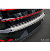 Protector de parachoques trasero de acero inoxidable apto para Polestar 2 2019-2023 y Facelift 2023- 'Ribs'