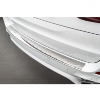 Protector de parachoques trasero de acero inoxidable valido para BMW X5 F15 2013-2018 con M-Pakage &#039;Ribs&#039;