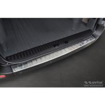 Protector de parachoques trasero de acero inoxidable apto para Opel Movano / Renault Master III 2010-2018 y 2018-2021 &#039;Ribs&#039;