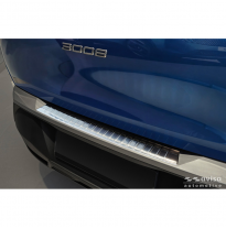 Protector de parachoques trasero de acero inoxidable Avisa para Volkswagen ID.7 Tourer 2024 - Costillas