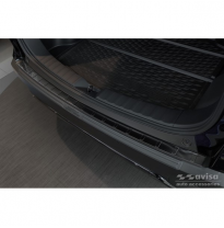 Protector de parachoques trasero en acero inoxidable para Toyota Corolla Cross 2022- &#039;Ribs&#039;.