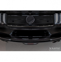 Protector de parachoques trasero de acero inoxidable negro adecuado para Ford Mustang VI Coupé 2015-2017 y FL 2017 - incl. GT &#039;C