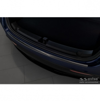 Protector de parachoques trasero de acero inoxidable negro adecuado para Tesla Model Y 2020-