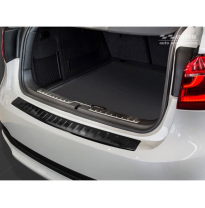 Protector Trasero De Paragolpes Carbono Real 3d Para Bmw X6 (F16) 2014-2019