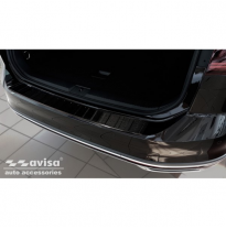 Protector Trasero De Paragolpes Carbono Real 3d Para Volkswagen Passat 3g Variant 2014- &#039;Ribs&#039;