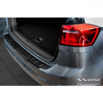 Protector De Parachoques Trasero De Carbono Real 3d Valido Para Volkswagen Golf Sportsvan 2014-2017 Y Fl 2017- &#039;Ribs&#039;