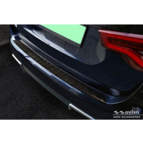 Protector De Paragolpes Trasero Carbono 3d Real Para Bmw Ix3 (G08) 2020- &#039;Ribs&#039;