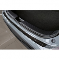 Protector De Paragolpes Trasero Carbono 3d Real Para Nissan Qashqai Iii 2021- &#039;Ribs&#039;