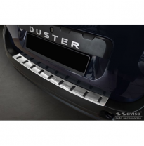 Protector de parachoques trasero de acero inoxidable para Dacia Duster 2010-2013 y Facelift 2013-2017 &#039;STRONG EDITION&#039;