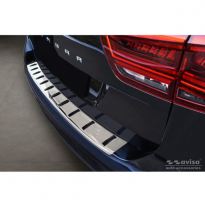 Protector de parachoques trasero de acero inoxidable para Volkswagen Sharan II y Seat Alhambra II 2010- &#039;STRONG EDITION&#039;