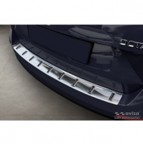 Protector de parachoques trasero de acero inoxidable para Skoda Octavia III Combi Facelift 2017-2020 &#039;STRONG EDITION&#039;