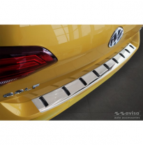 Protector de parachoques trasero de acero inoxidable para Volkswagen Golf VII HB 3/5 puertas 2012-2017 y Facelift 2017-2019 &#039;STR