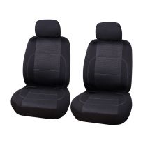 Juego De Fundas De Asiento Paris 4-Piezas/Juego Negro