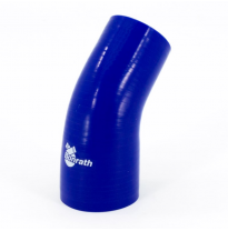 Bonrath Tuberia Silicona Reductora 45 Grados Elbow - Largo:50mm - ø63&gt;57mm Bonrath