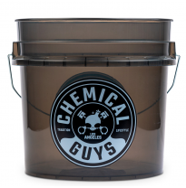 Cubo para detalles de alta resistencia Chemical Guys, color negro ahumado (16 l)