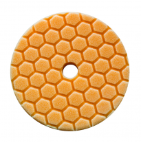 Almohadilla de corte Chemical Guys Hex-Logic Quantum, mediana-pesada, naranja (5,5 pulgadas)