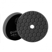 Disco de acabado Quantum Hex-Logic de Chemical Guys, negro (6,5 pulgadas)