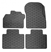 Alfombrillas De Goma Validas Para Renault Zoe 2012-2018 &amp; 2019- (4-Piezas + Fixing System)