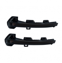 Juego de intermitentes LED para espejos laterales - apto para Volkswagen Passat (3G) 2014-2019 y Arteon 2017-2019 - Humo - incl.