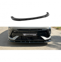 Alerón delantero Motordrome compatible con Hyundai Kona II (SX2) N-Line 2023- (ABS negro brillante)