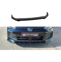 Spoiler delantero Motordrome compatible con Volkswagen Golf 8 Facelift 2024- incl. Variant (ABS Negro Brillante)