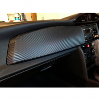 5d Lamina Fibra Carbono 152x200cm Glossy Black, Auto-Adhesive