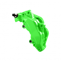 Foliatec Pintura Frenos Lacquer Set - Neon Green - 4 Components