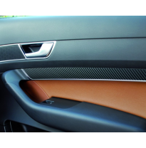 Foliatec Cockpit Lamina Adhesiva Ultra Carbon Negro-Structurojo 152x20cm