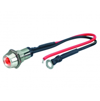 Foliatec Led Control Light Chrome - Fire Rojo ø = 10mm - 1 Piezas