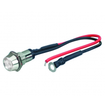 Foliatec Led Control Light Chrome - Blanco ø = 10mm - 1 Piezas