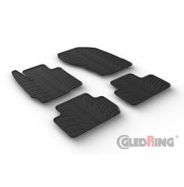 Alfombrillas De Goma Especificas Mitsubishi Eclipse Cross 10/2017- (T Profile 4-Pieces + Mounting Clips)