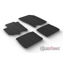 Alfombrillas De Goma Especificas Suzuki Sx4 S-Cross 2013-2016 &amp; 2016- (T Profile 4-Pieces)