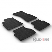 Alfombrillas De Goma Especificas Audi A7 5/2018- (T Profile 4-Pieces + Mounting Clips)