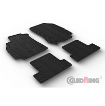 Juego De Alfombrillas De Goma Para Renault Megane Iii Hb 5 Puertas 2008-2015 (Perfil T 4 Piezas)