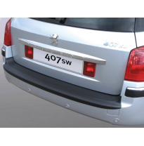 Protector Paragolpes Trasero Abs Peugeot 407 Sw -3/09