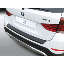 Protector Para El Paragolpes Trasero Abs  Bmw X1 Sport/X-Line 2012-  Color Negro