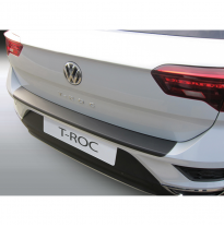 Protector Para El Paragolpes Trasero Abs  Skoda Octavia Iv Rs Kombi 2017-  Color Negro