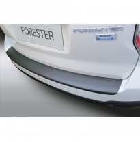 Protector Para El Paragolpes Trasero Abs  Subaru Forester 2016-  Color Negro