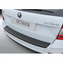 Protector Para El Paragolpes Trasero Abs  Skoda Octavia Iv Kombi 2017- (Excl. Vrs)  Color Negro