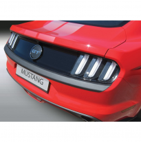 Protector Para El Paragolpes Trasero Abs  Ford Mustang 2015- &#039;Largo&#039;  Color Negro