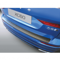 Protector Para El Paragolpes Trasero Abs  Volvo Xc60 2017- &#039;Ribbed&#039;  Color Negro