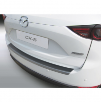 Protector Para El Paragolpes Trasero Abs  Mazda Cx-5 2017-  Color Negro
