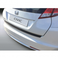 Protector Para El Paragolpes Trasero Abs  Honda Civic Hb 5 Puertas 2012-2015  Color Negro