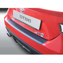 Protector Para El Paragolpes Trasero Abs  Subaru Brz &amp; Toyota Gt86 9/2012-  Color Negro