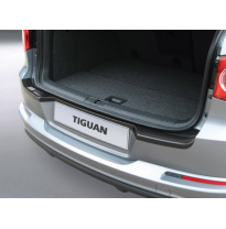 Protector Para El Paragolpes Trasero Abs  Volkswagen Tiguan 4x4 11/2007- (for Models With Spare Wheel on Rear Hatch)  Color Negr