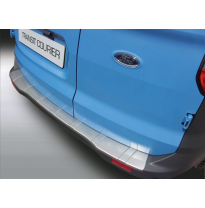 Protector Para El Paragolpes Trasero Abs  Ford Transit/Tourneo Courier 7/2014-  Color Negro